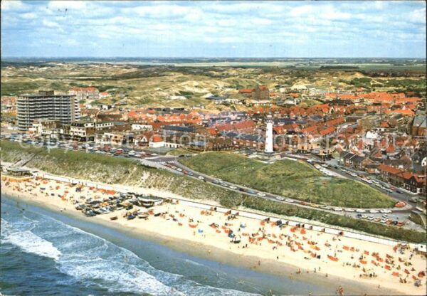 Egmond aan Zee Fliegeraufnahme