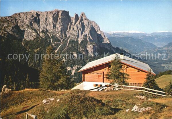 Seiser Alm Dolomiten AVS Schutzhütte Puflatsch