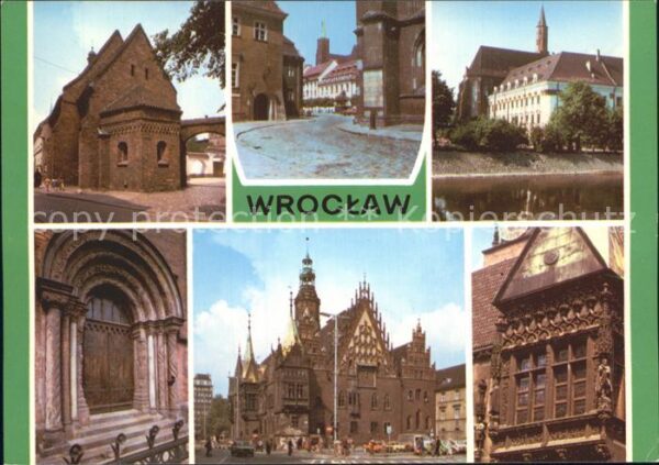 Wroclaw Ostrow Tumski katedralnego Barokowy kla