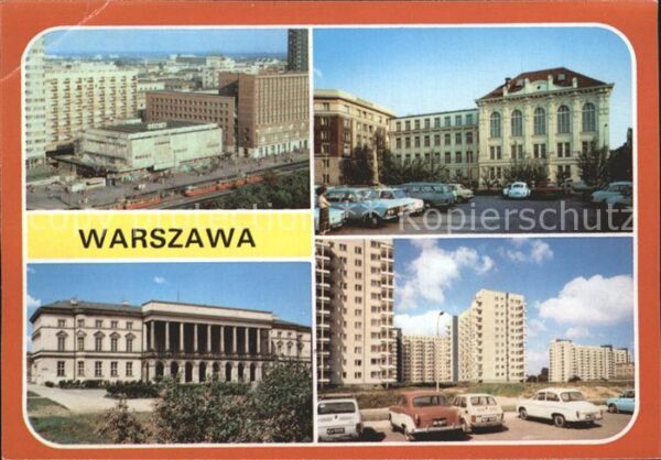 Warszawa Dom Handlowa Sezam Gmach Wydzialu Anton