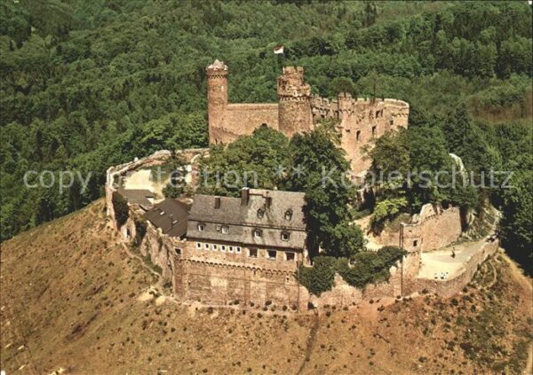 Auerbach Bergstrasse Schloss Auerbach Fliegeraufnahme
