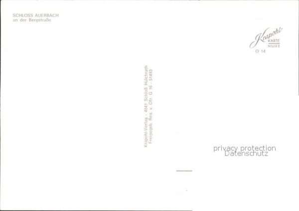 Auerbach Bergstrasse Schloss Auerbach Fliegeraufnahme – Bild 2