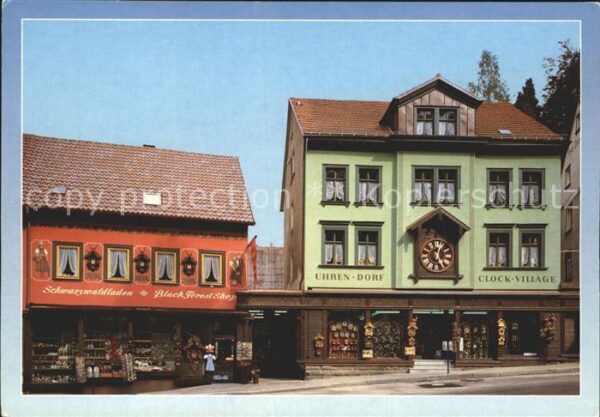 Triberg Schwarzwald Haus der 1000 Uhren