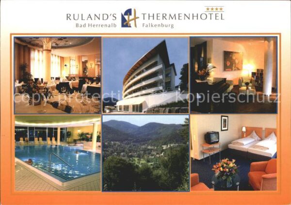 Bad Herrenalb Rulands Thermenhotel Gastraum Hallenbad