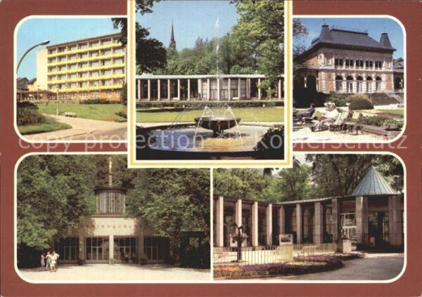 Bad Elster Sanatorium Clara Zetkin Wandelhalle Kur