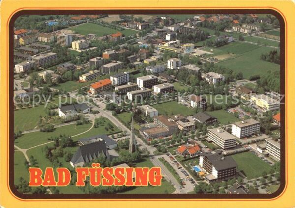 Bad Fuessing Thermal Mineral Heilquellen Fliegeraufn