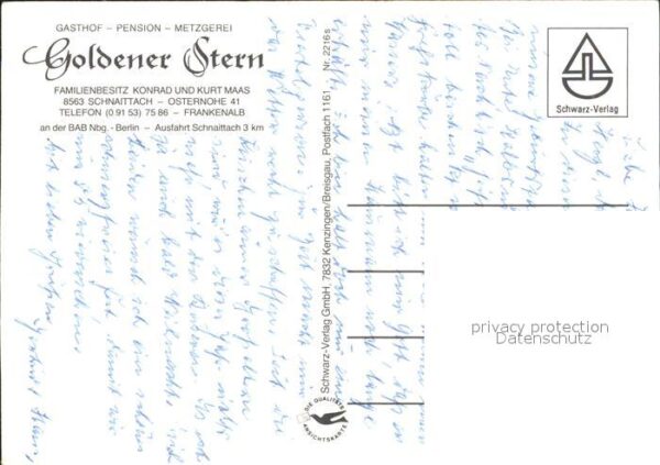 Schnaittach Gasthof Pension Goldener Stern – Bild 2