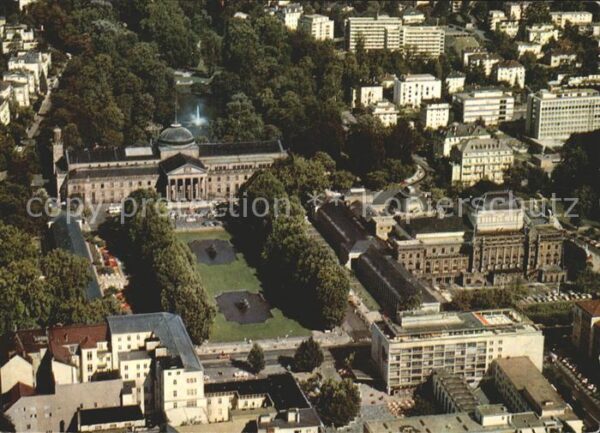 Wiesbaden Kurhaus Fliegeraufnahme