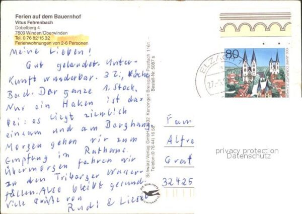 Oberwinden Elztal Haus Vitus Fehrenbach – Bild 2