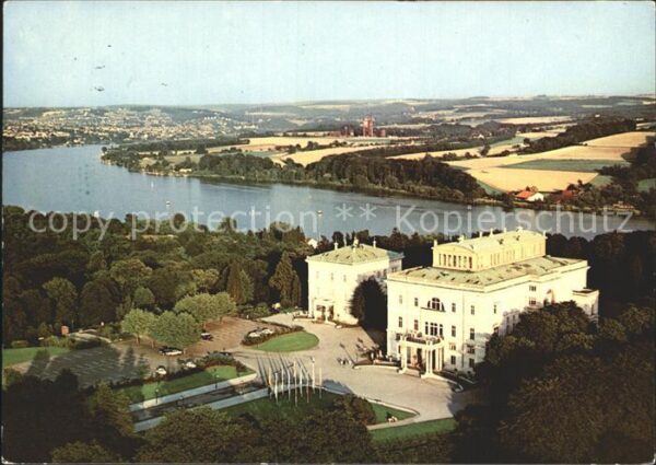 Essen Ruhr Villa Hügel mit Baldeneysee