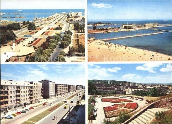 Gdynia Pommern Skwer Kosciuszki Ulica Wladyslawa IV Ba