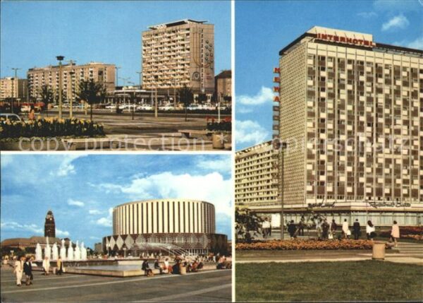 Dresden Prager Strasse Kino Interhotel Newa