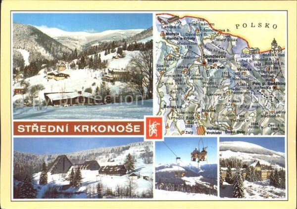 Stredni Krkonose Spindleruv Mlyn Labska Lanovka na Medve