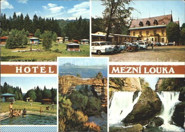 Hrensko Hotel Mezni Louka Chatovy tabor Koupali
