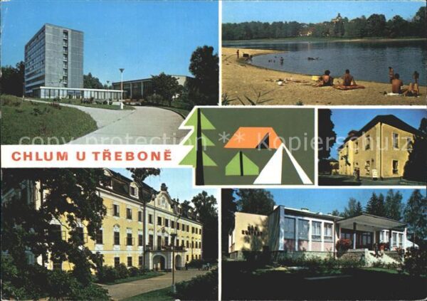 Chlum u Trebone Oblibene letovisko Rekreacni rybnik Hei
