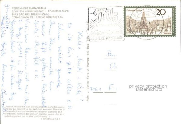 Bad Heilbrunn Ferienheim Maranatha – Bild 2