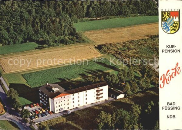 Bad Fuessing Frühstückspension Köck Fliegeraufnahme