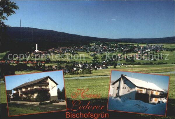 Bischofsgruen Gästehaus Lederer Panorama