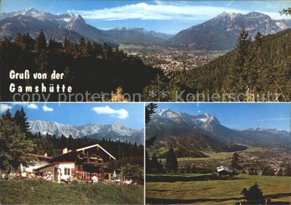 Garmisch-Partenkirchen Total mit Zugspitze und Tiroler Berge B