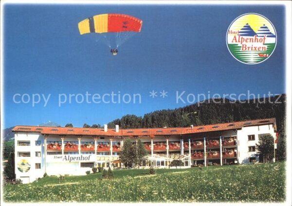 Brixen Thale Hotel Alpenhof Brixen Gleitschirmfliege