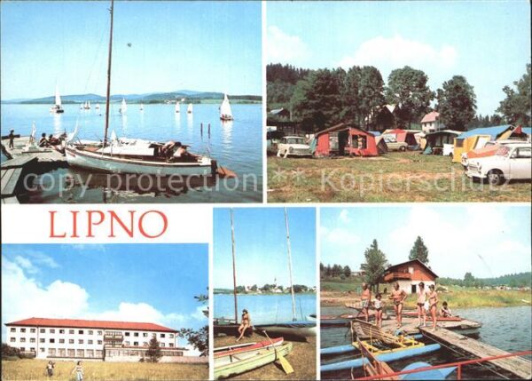 Lipno Okres Cesky Krumlov Vodni nadrz a rozsa