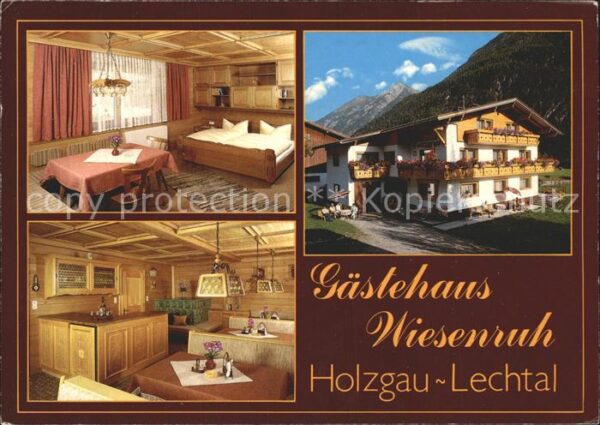 Holzgau Gästehaus Wiesenruh Zimmer Gaststube