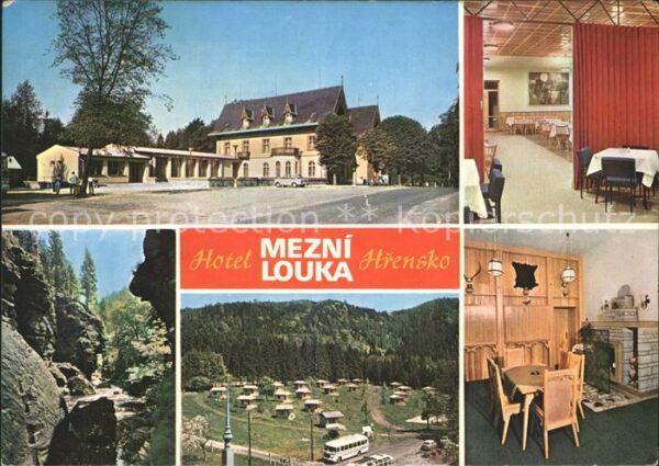 Hrensko Hotel Mezni Louka Jidelna Tiche Soutesk
