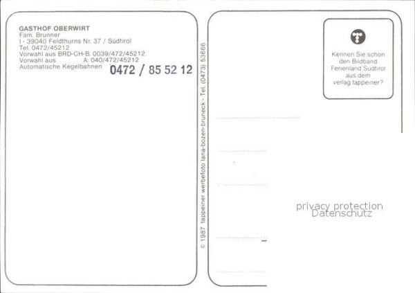 Feldthurns Gasthof Oberwirt – Bild 2