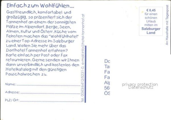 St Johann Pongau Dorfhotel Tannenhof – Bild 2