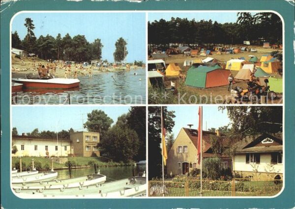 Schwielochsee Zaue Strand Jessern Campingplatz Goyatz