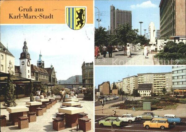Karl-Marx-Stadt Hotel Kongress Karl Marx Allee Wilhelm