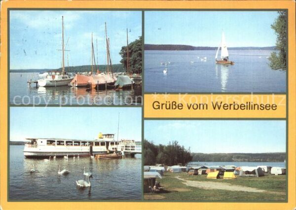 Werbellinsee-Altenhof Bootshafen MS Altwarp Schiffsanlegestel
