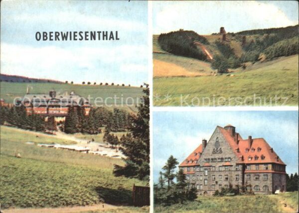 Oberwiesenthal Erzgebirge Ferienheim Aktivist Schanzen FDGB Sanat