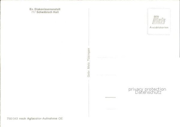 Schwaebisch Hall Ev Diakonissenanstalt – Bild 2