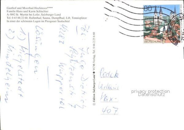 St Martin Lofer Gasthof und Moorbad Hochmoos – Bild 2