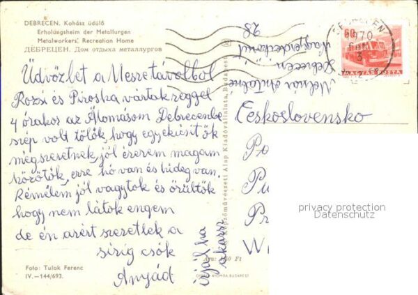 Debrecen Debrezin Erholungsheim der Metallurgen – Bild 2