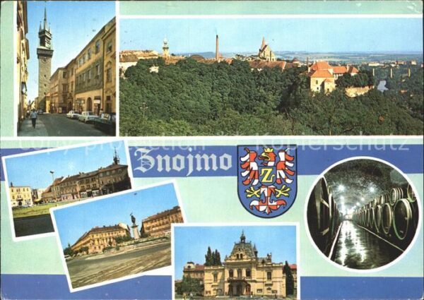 Znojmo Obrokova ulice Celkovy pohled Namesti K
