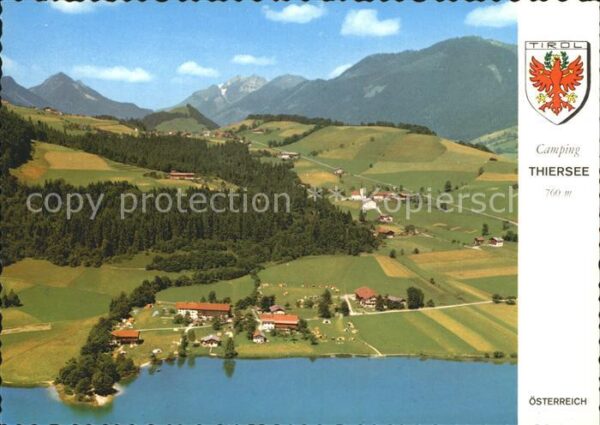 Thiersee Camping Thiersee mit Sonnwendjoch Flieg
