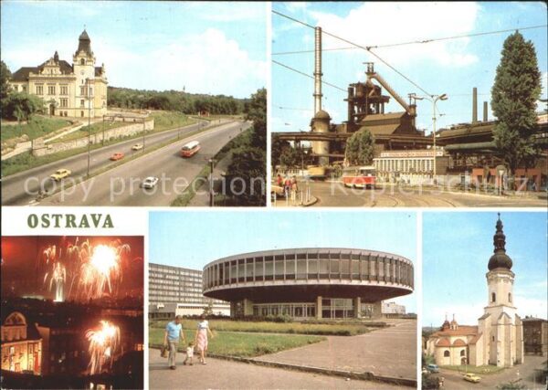 Ostrava Slezskoostravska radnice Vysoke pece ve