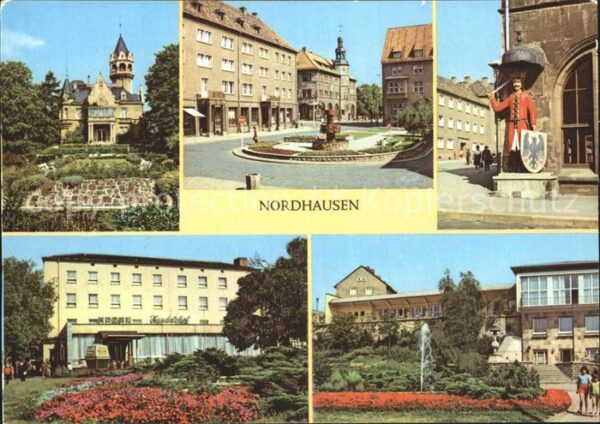 Nordhausen Thueringen Meyenburgmuseum Lutherplatz Roland HO H