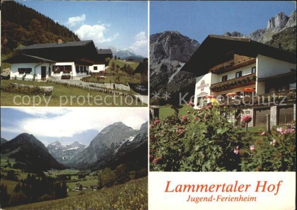 Lungoetz Annaberg Lammertalr Hof Jugend Ferienheim Panora