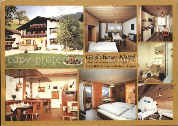 Fischen Allgaeu Gästehaus Klepf Zimmer Ferienwohnungen