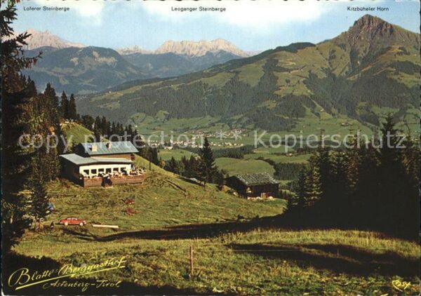 Going Wilden Kaiser Tirol Blattls Berggasthof am Astenberg mit Lo