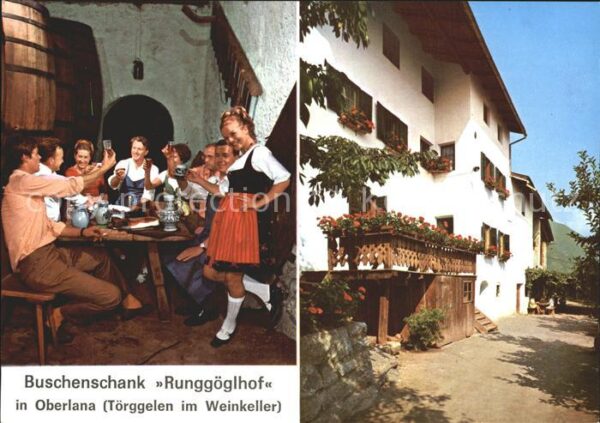 Lana Meran Buschenschank Runggöglhof Weinkeller