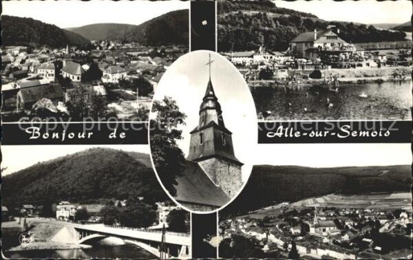 Alle sur Semois Kirche Brücke