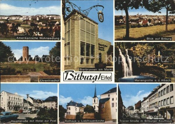 Bitburg Mariengrotte Trierer Strasse Bitburger