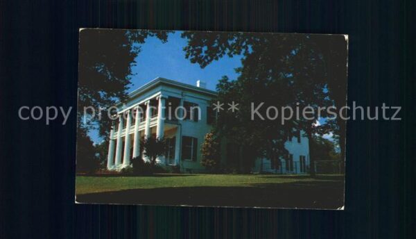 Austin Texas The Governor`s Mansion