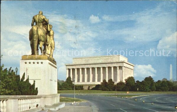 Washington DC The Lincoln Memorial