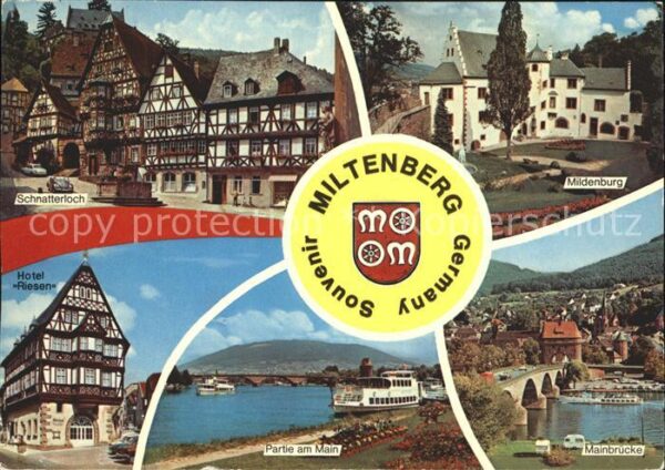 Miltenberg Main Mildenburg Mainbrücke Schnatterloch