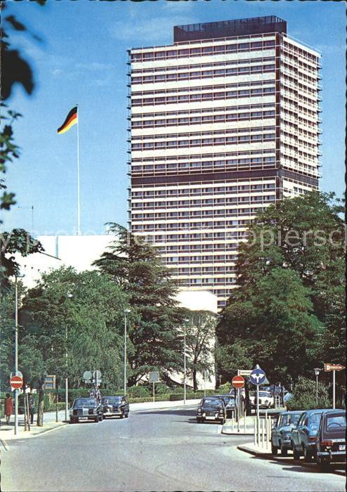 Bonn Rhein Büro- Hochhaus des Bundestages